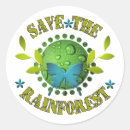 Search for save the rainforest stickers Environment