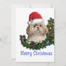 Search for shih tzu christmas cards Funny