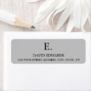 Search for minimalistic return address labels Sophisticated
