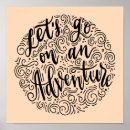 Search for adventurers posters Typography