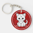 Search for line drawing key rings Pet
