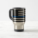 Search for flag travel mugs thin blue line