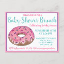 Search for doughnut baby shower invitations Brunch