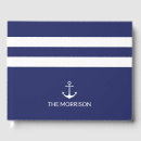 Search for anchor wedding guest books Nautical