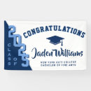 Search for navy blue graduation banners Welcome