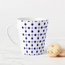 Search for navy blue polka dots mugs Pattern of dots