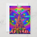 Search for psychedelic christmas cards Neon