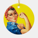 Search for rosie the riveter christmas tree decorations Feminist