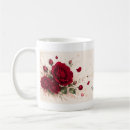 Search for romantic red roses mugs Rose lover