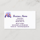Search for driving instructor business cards Modern