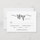 Search for number of guests rsvp cards Modern