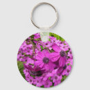 Search for purple flower key rings Botanical