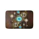 Search for brown and turquoise bath mats Gold