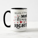 Search for 10 year anniversary mugs 10th