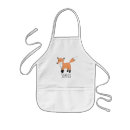 Search for cartoon fox aprons Cute