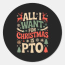 Search for pto stickers Christmas is