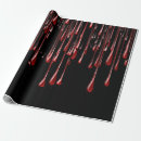 Search for bloody wrapping paper Black