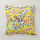 Search for bird of paradise cushions Yellow
