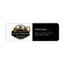 Search for equipment return address labels Construction