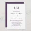 Search for plum purple invitations Elegant