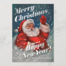Search for vintage santa claus invitations Merry