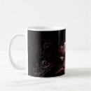 Search for peonies coffee mugs Hand drawn