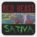 Search for beast stickers Red
