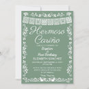 Search for fiesta christening invitations Mexican