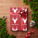 Search for deer head wrapping paper Silhouette
