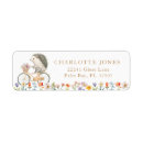 Search for hedgehog return address labels Woodland baby shower