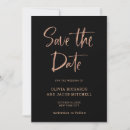 Search for black and gold wedding save the dates Minimalist