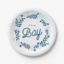 Search for blue paper plates Baby boy
