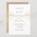 Search for gilded wedding invitations Simple