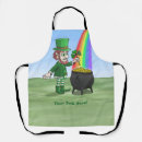 Search for pot of gold aprons Shamrock