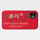 Search for positive thoughts iphone cases Inspirational