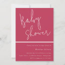 Search for trendy baby shower invitations Minimalist