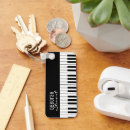 Search for keyboard rectangular key rings Black and white