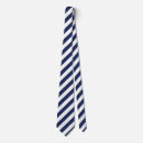 Search for navy blue and white stripe ties Diagonal stripes