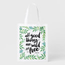 Search for reusable bags typography