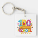 Search for 100 days school key rings Happy 100th day