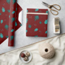 Search for holly and berries wrapping paper Seasonal