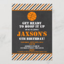 Search for basketball hoop invitations Party