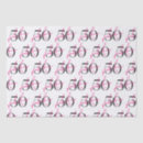 Search for 50th birthday tissue paper Fifty and fabulous