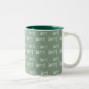 Search for naughty and nice mugs Green