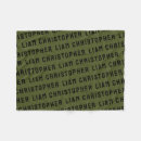 Search for green olives blankets For him