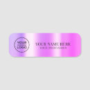 Search for metal with logo name tags Business