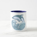 Search for blue dolphin mugs Sea life