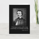 Search for for authors cards Edgar allan poe
