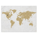 Search for world map placemats For her