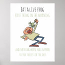 Search for funny frog cartoon posters Humour